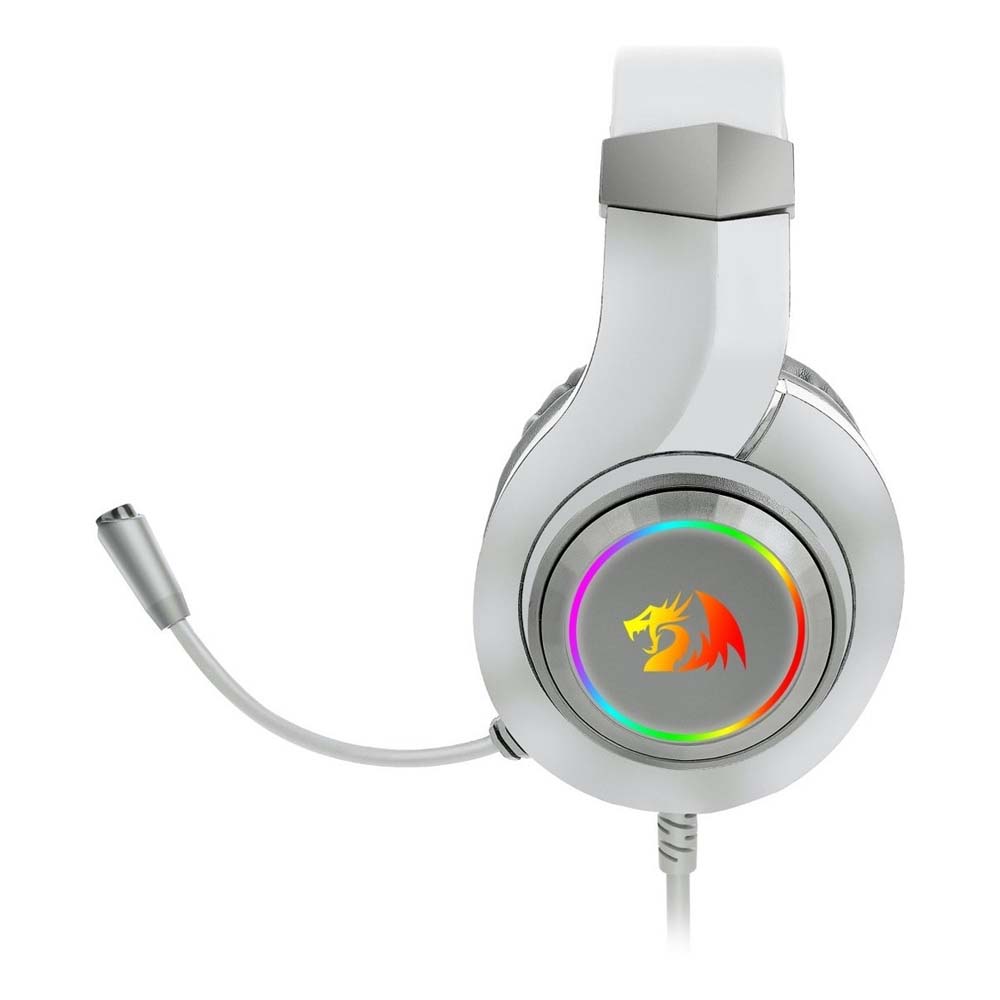 Audifonos Redragon Hylas White H260 RGB Jack 35mm